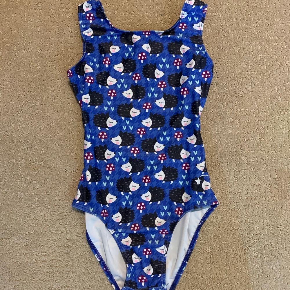 Adorable hedge hog leotard!